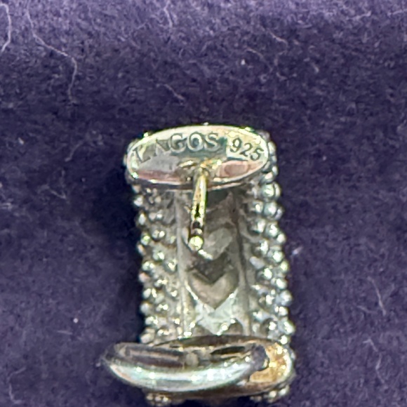 Lagos Caviar 925 Sterling Silver Earrings - Picture 6 of 6